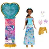 Mattel Disney Princess — шкатулка-сердечко с куклой Жасмин и аксессуарами JLK30 — фото 5