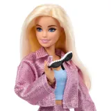 Mattel Barbie — модный набор с куклой, одеждой и сменой цвета волос JNC61 — фото 5