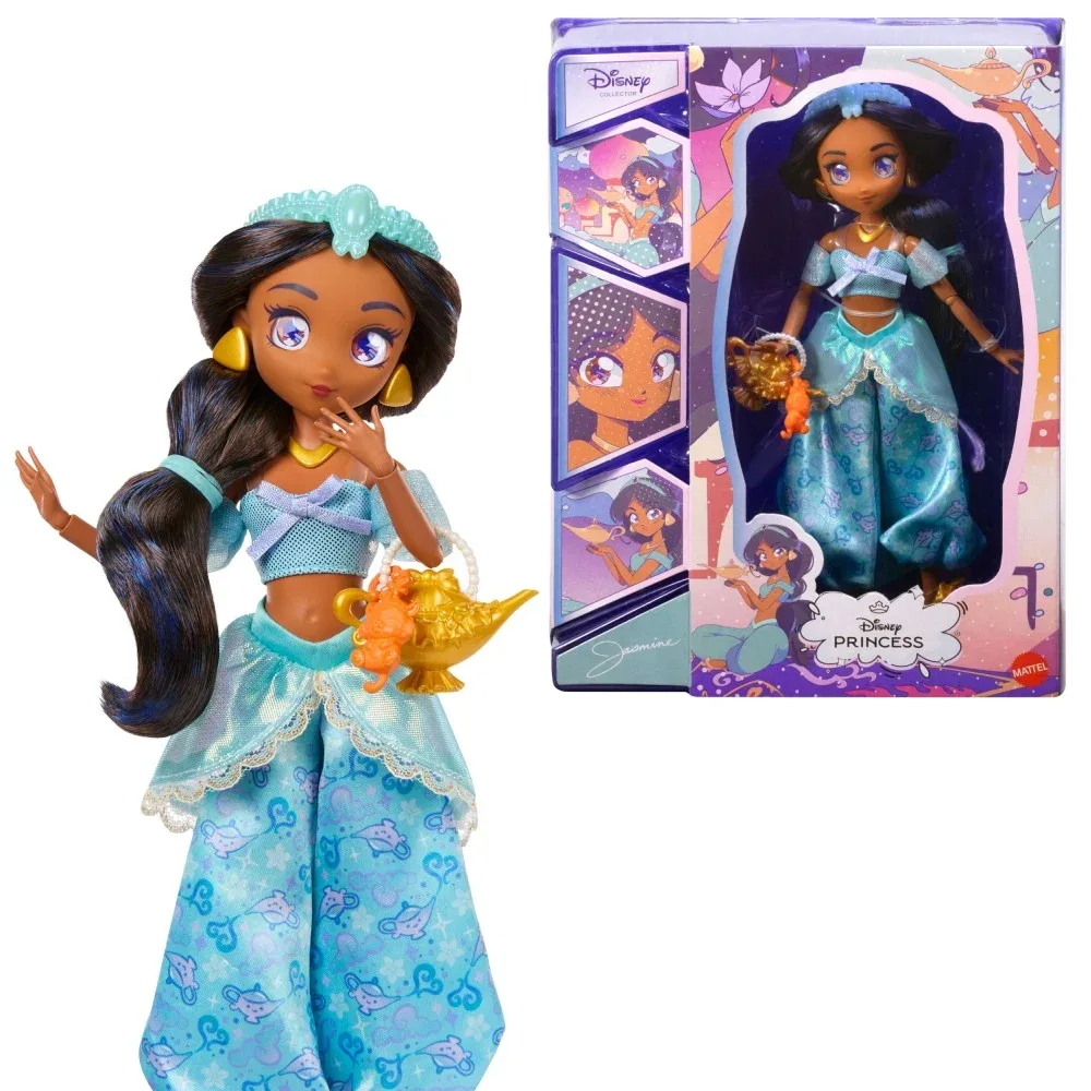 Mattel Disney Collector — Жасмин в стиле манга, коллекционная кукла-принцесса JNC38