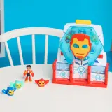 Hasbro «Железный человек и супергерои» — база Железного человека со сменной бронёй G1261 — фото 6