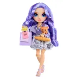 MGA Entertainment Rainbow High Pretty in Paris — модная кукла Вайолет с аксессуарами 248798 — фото 8