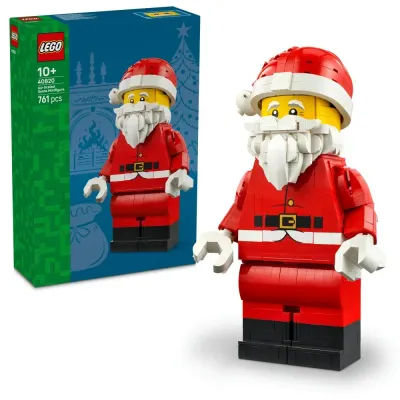 LEGO Iconic — увеличенная минифигурка Санта-Клауса 40820