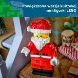 LEGO Iconic — увеличенная минифигурка Санта-Клауса 40820 — фото 5