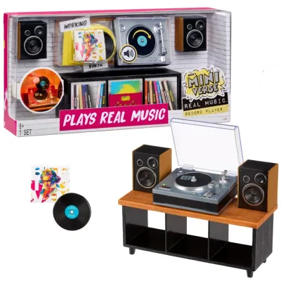 MGA Entertainment MGA's Miniverse — виниловый проигрыватель Real Music Record Player 254249