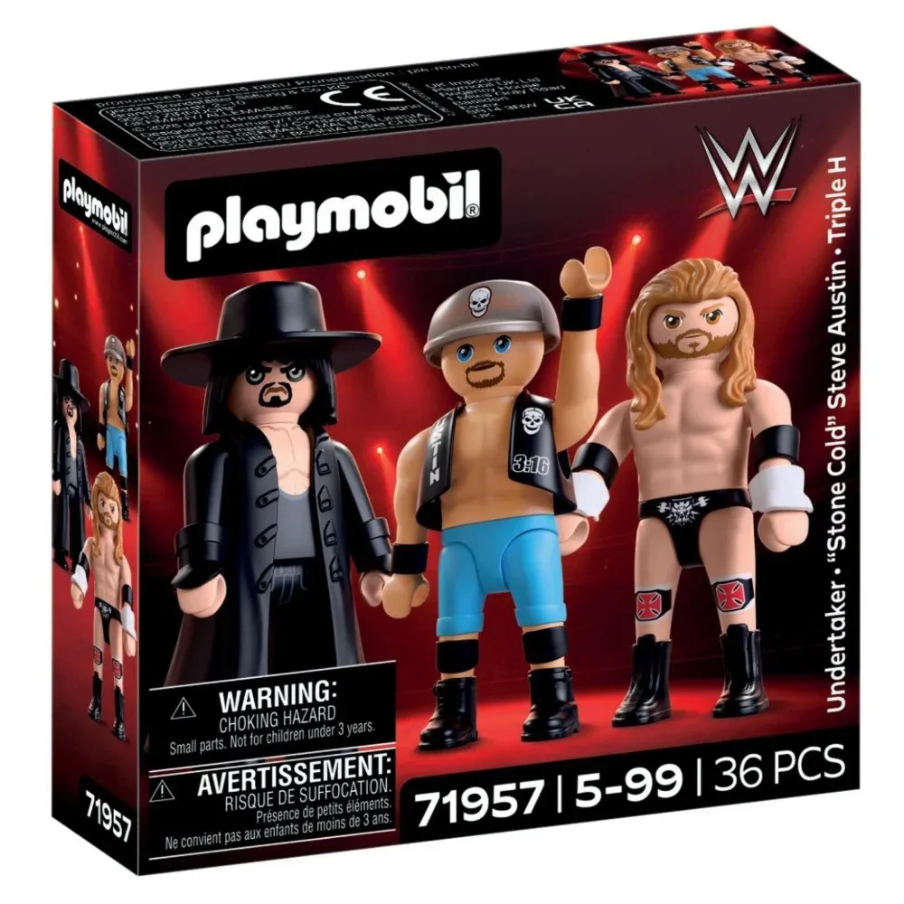 Playmobil WWE — набор фигурок «Эра Attitude» 71957