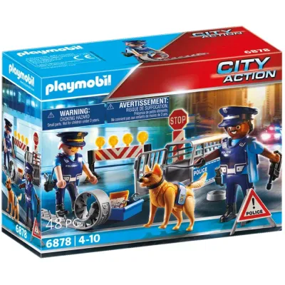 Playmobil City Action — полицейское заграждение 6878