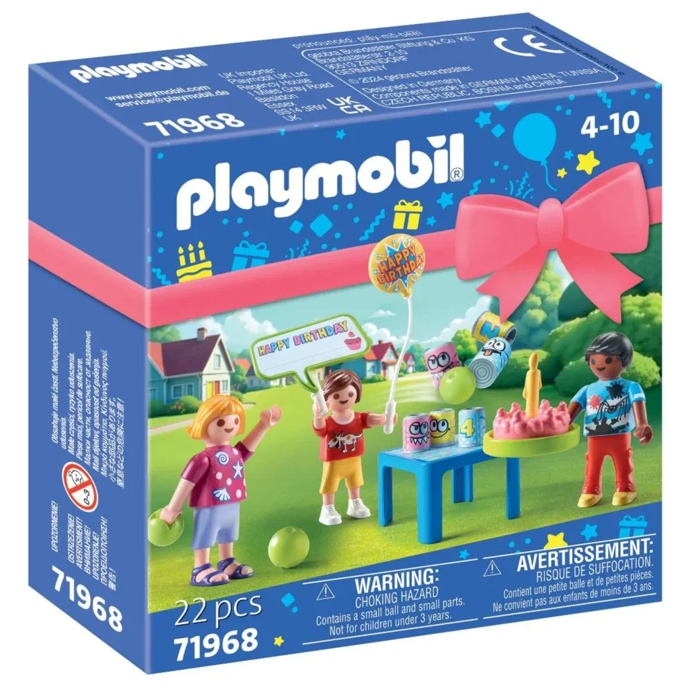 Playmobil — детский день рождения, подарочный набор 71968
