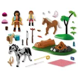 Playmobil I Love Horses — конная прогулка с костром 72132 — фото 3