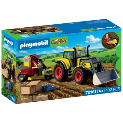 Playmobil Country — большой трактор с картофелеуборочным комбайном 72161