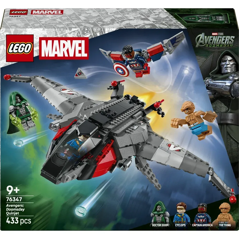 LEGO Marvel Super Heroes — Мстители: Судный день, Квинджет 76347