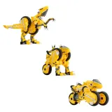 MGA Entertainment ARMORSAURS Evolver — динозавр Блэйз, трансформирующаяся фигурка 9 см 556442 — фото 5