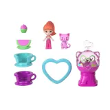 Mattel Polly Pocket — котёнок «Жевательная резинка», компактный набор JKC50 — фото 7