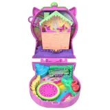 Mattel Polly Pocket — котёнок «Жевательная резинка», компактный набор JKC50 — фото 8