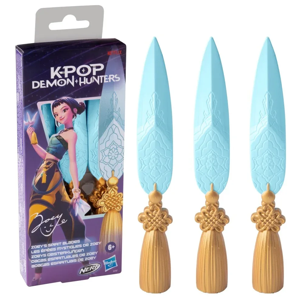 Hasbro KPop Demon Hunters — клинки Spirit Blades Зои 20 см G4787