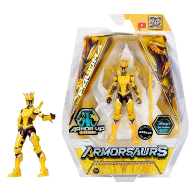 MGA Entertainment ARMORSAURS Armor-Up — фигурка Raptor Pilot (Палома Силва) 9,5 см 552444