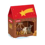 Schleich — рождественский вертеп, 3 фигурки животных 42822 — фото 1