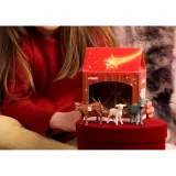 Schleich — рождественский вертеп, 3 фигурки животных 42822 — фото 2