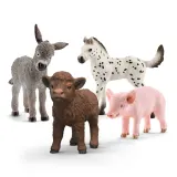 Schleich Farm World — детёныши домашних животных, набор 4 фигурки 42740 — фото 2