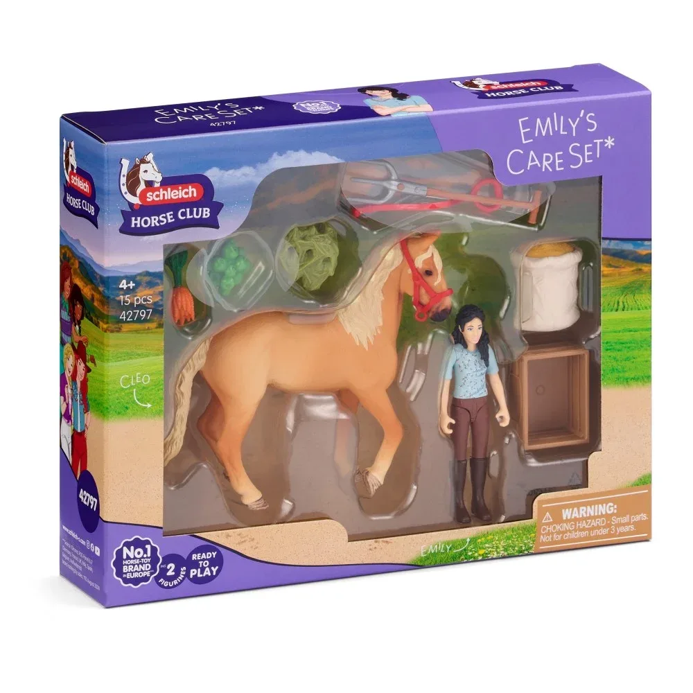 Schleich Horse Club — набор по уходу Эмили и андалузская кобыла 42797