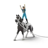 Schleich Horse Club — набор для вольтижировки Ким и лошадь породы тинкер 42799 — фото 6