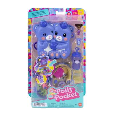 Mattel Polly Pocket — компактный набор «Ягодные мишки» JKC48