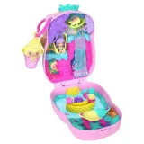Mattel Polly Pocket — компактный набор «Ананасовая обезьянка» JKC49 — фото 6