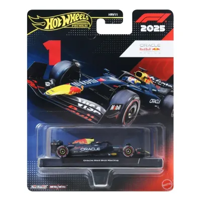 Mattel Hot Wheels Formula 1 — металлическая машинка F1 Oracle Red Bull, Макс Ферстаппен, номер 1, 1:64 JKD83