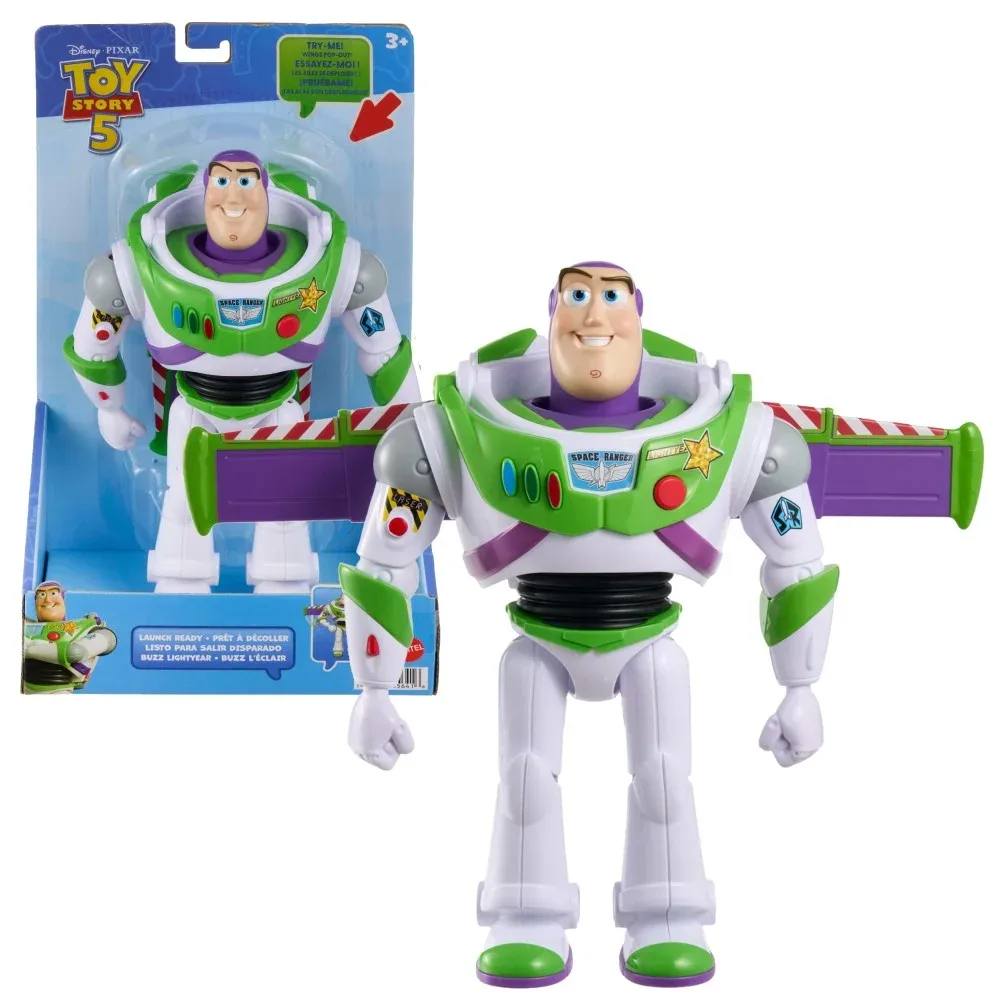 Mattel Disney Pixar Toy Story — фигурка Базз Лайтер 25 см с раскрывающимися крыльями JKV39