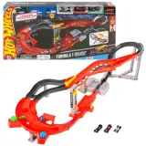 Mattel Hot Wheels — Трек Формула-1 «Гонка на подъёме» с 3 болидами JMC90 — фото 1