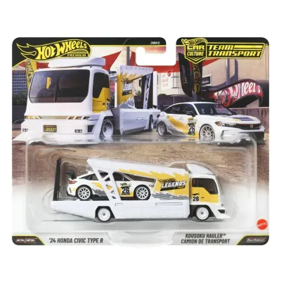Mattel Hot Wheels Premium — Набор из 2 машинок 1:64 Team Transport Legends Tour JMN15