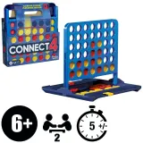 Hasbro Connect 4 — Дорожная стратегическая игра «Четыре в ряд» G1500 — фото 1