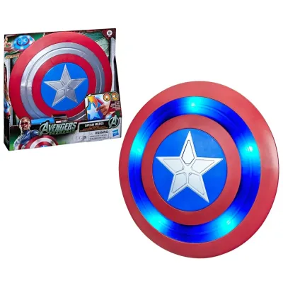 Hasbro Marvel Avengers: Doomsday — щит Капитана Америки 28 см со светом и звуком G2648