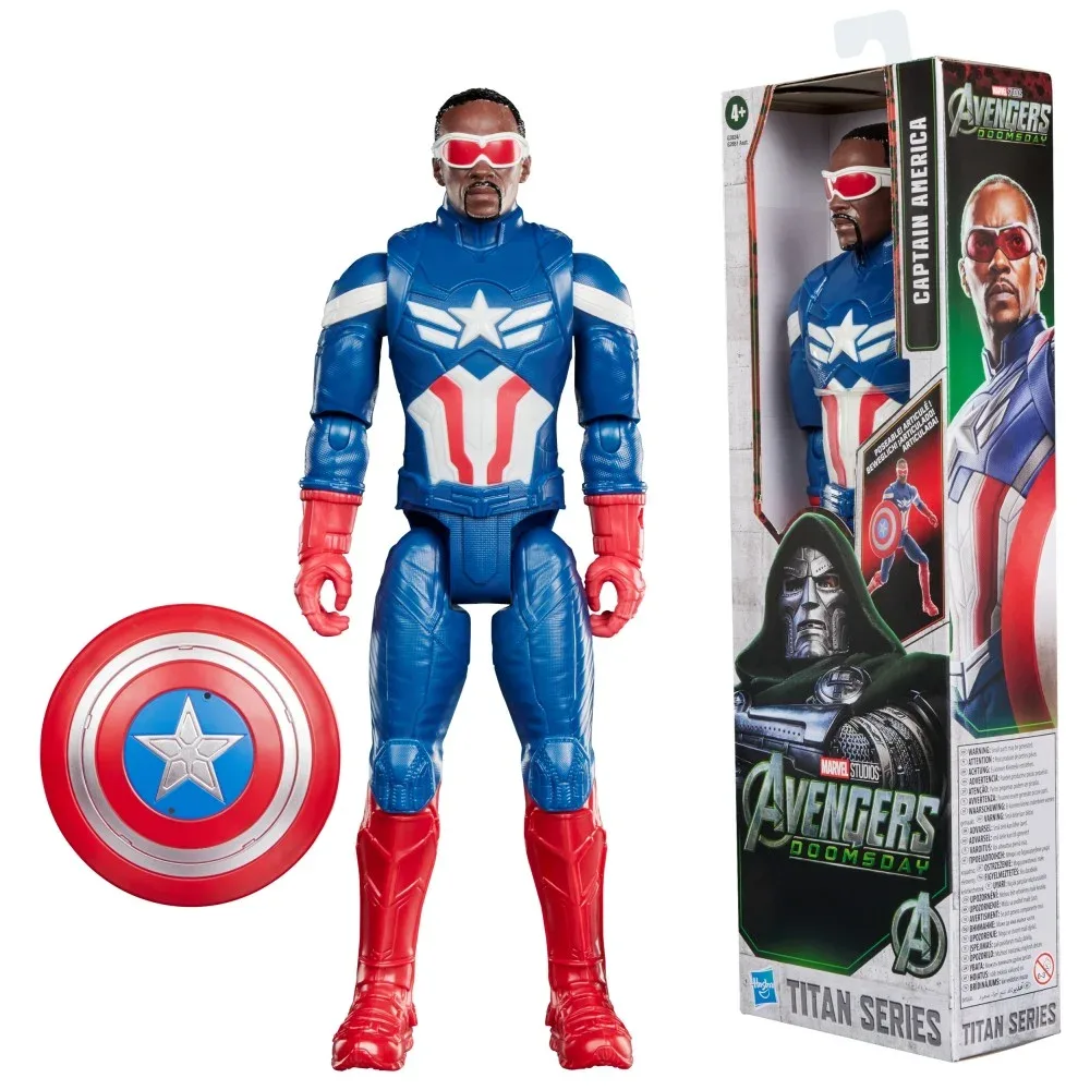 Hasbro Marvel Avengers: Doomsday — фигурка Капитан Америка со щитом 30 см G2824