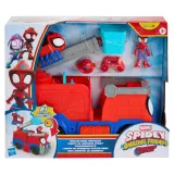 Hasbro Spidey and His Amazing Friends — пожарная машина Rescue-Webs со звуком, фигурка и аксессуары G1992 — фото 2