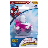 Hasbro Spidey and His Amazing Friends — машинка SuperRollers Ghost-Spider 5,5 см G3690 — фото 2