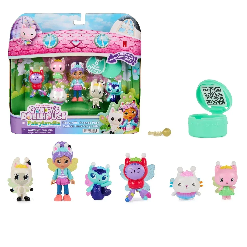 Spin Master Gabby's Dollhouse — Страна фей: компания друзей, набор из шести фигурок 6076262