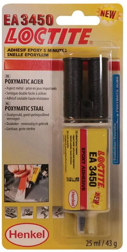 Клей эпоксидный Loctite EA 3450 для стали, 25 мл