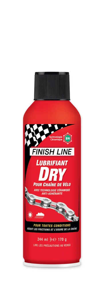 Смазка для велосипедной цепи Finish Line Dry, аэрозоль
