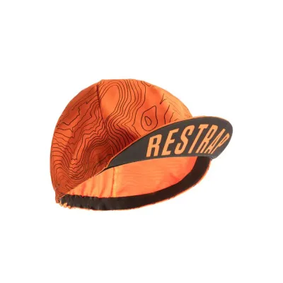 Кепка велосипедная Restrap Yorkshire Contours Cycling Cap оранжевая