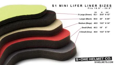 Комплект подкладок для шлема S-One Sizing Liners Lifer