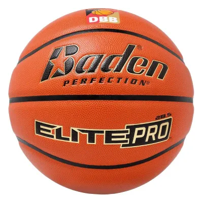 Kempa Мяч баскетбольный Baden Sports Elite Pro NFHS DBB, 6, Mango