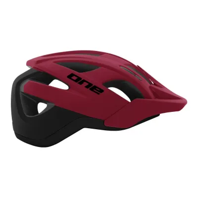 Шлем велосипедный One Trail Pro, черный с красным