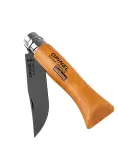 Нож складной туристический Opinel Carbon No.09 сталь-бук — фото 1