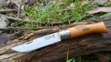 Нож складной туристический Opinel Carbon No.09 сталь-бук — фото 2