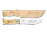 Нож лапландский Marttiini Lapp Knife 255 с ножнами из натуральной кожи — фото 1