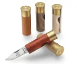 Old Bear Нож складной Antonini Ammo Gauge 12 с рукоятью под дерево, 5 расцветок — фото 1