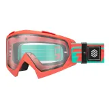Маска велосипедная MTB Siroko H1 Northstar мужская и женская, красная — фото 1