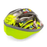 Шлем велосипедный детский Seven Dr Helmet SP Mickey, чёрный с зелёным, 52-56 см — фото 5