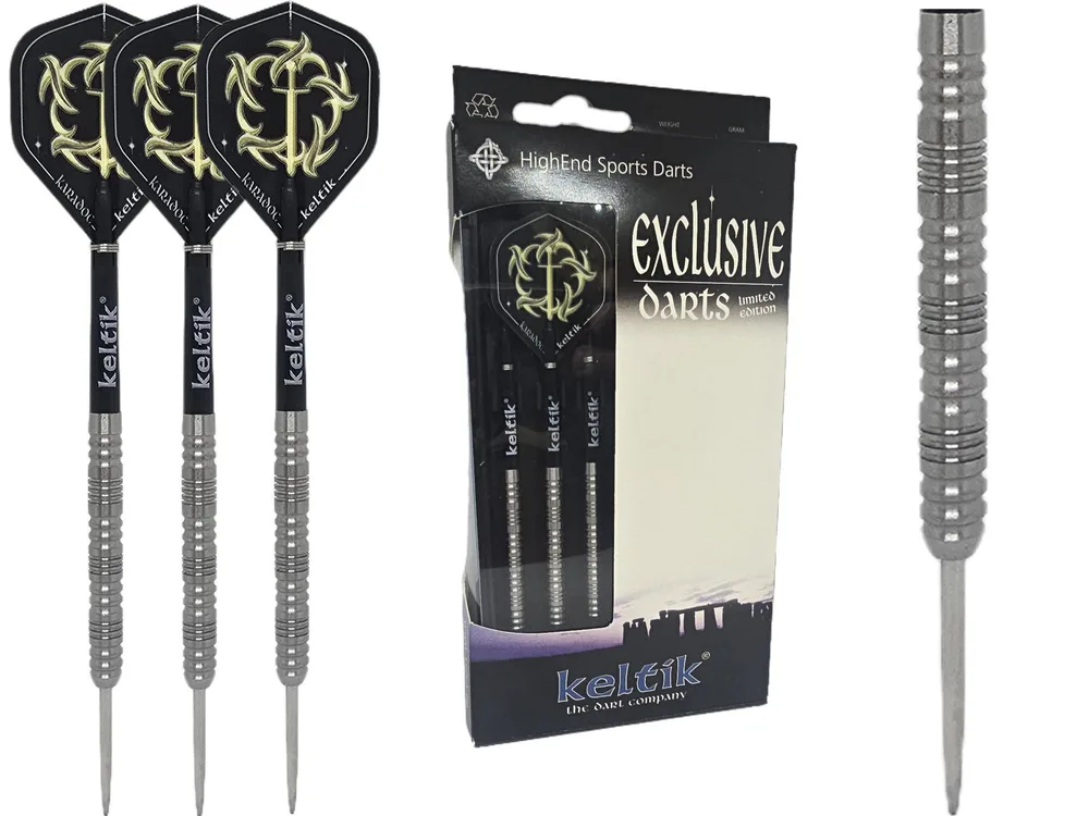 Дротики для дартса Keltik Corvin Steeldart 20 г Silver, 90 процентов вольфрама