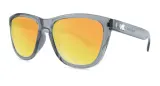 Солнцезащитные очки Knockaround для взрослых, категория 3, поляризационные, Clear Grey — фото 3